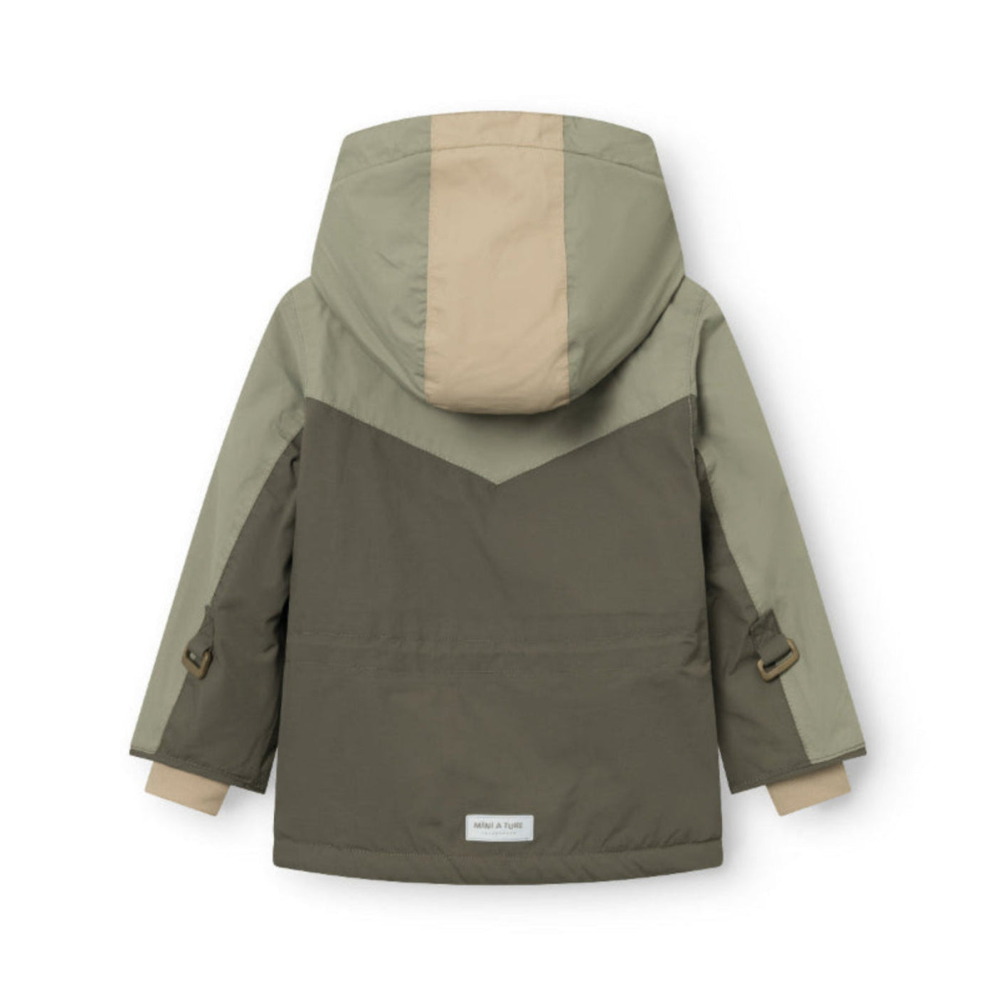 Mini A Ture Matwaldo Fleece Lined Winter Jacket Grs Tarmac Green