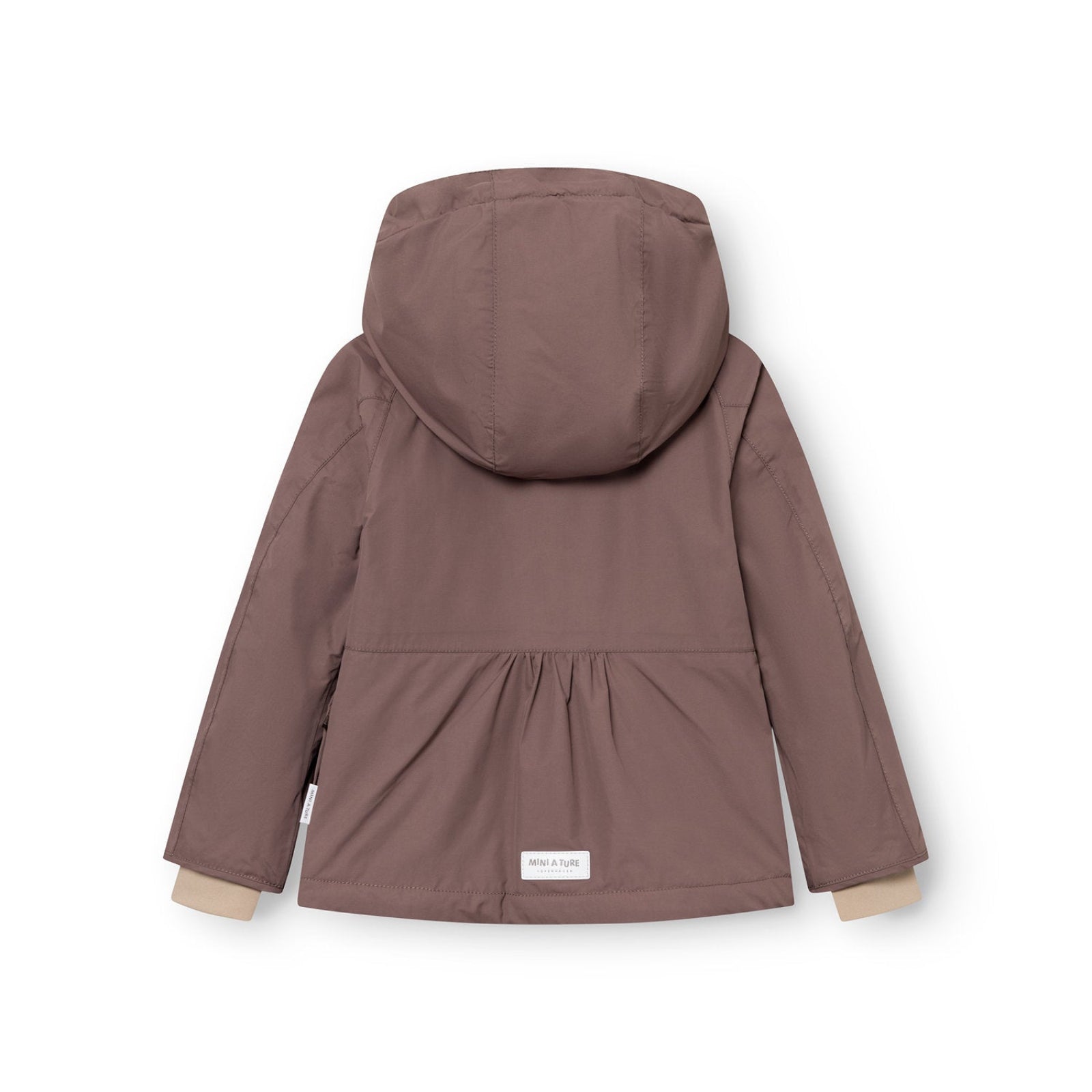 Mini A Ture Matbriddine Fleece Lined Winter Jacket Grs Peppercorn Plum
