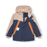 Mini A Ture Matvalonso Fleece Lined Ski Jacket Grs Outer Space