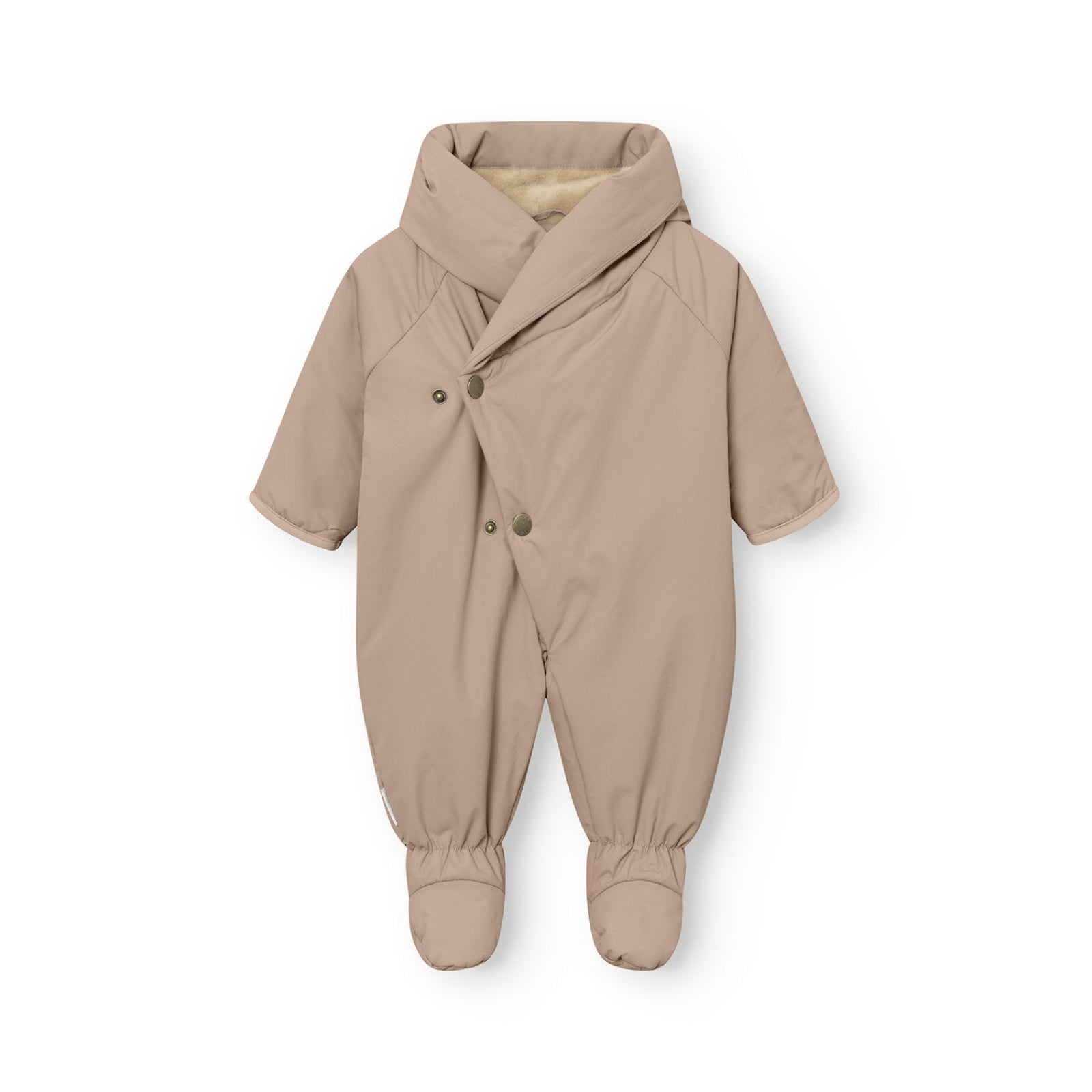 Mini A Ture Matfianna Fleece Lined Winter Pramsuit Grs Savannah Tan