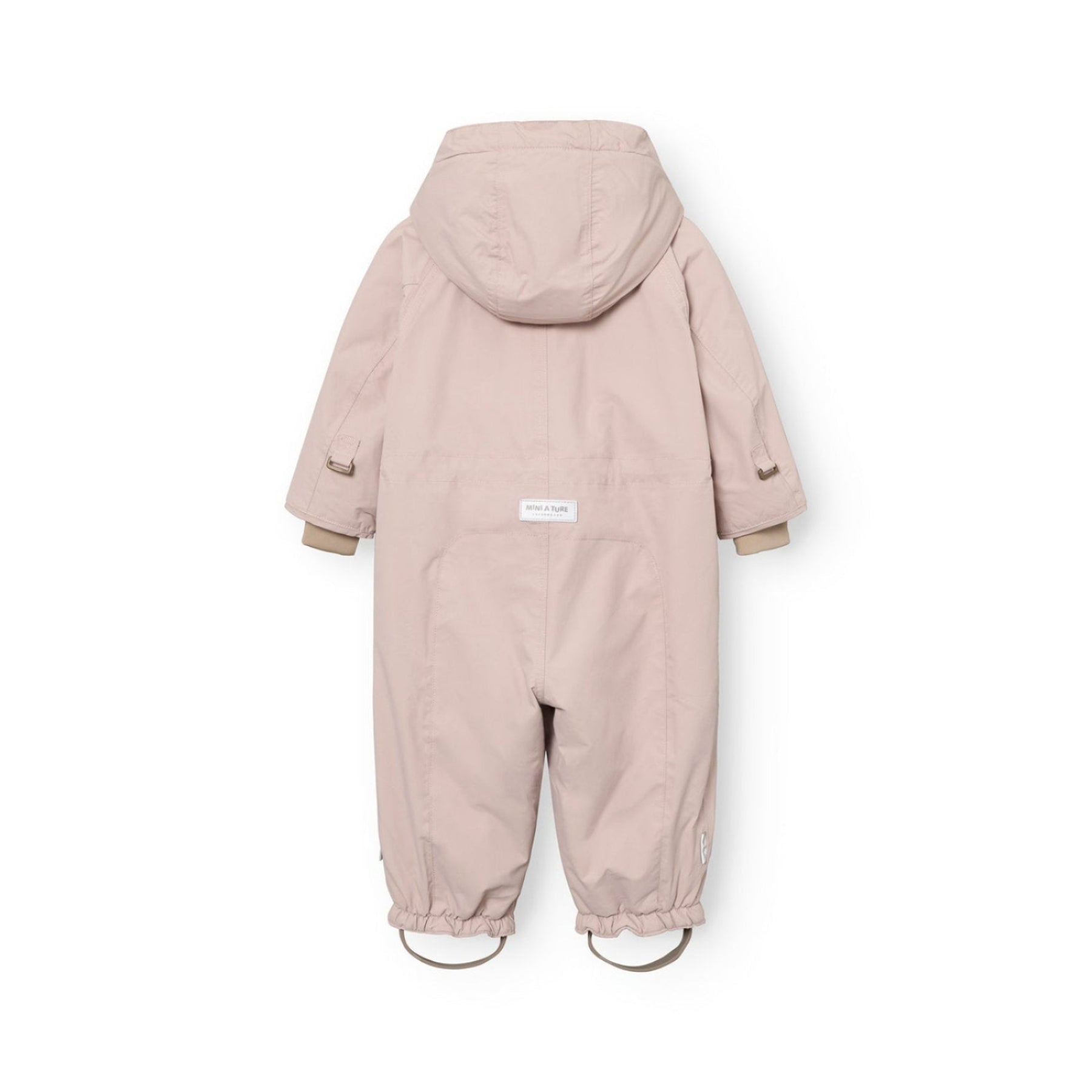 Mini A Ture Matwisti Fleece Lined Snowsuit Grs Cloudy Rose