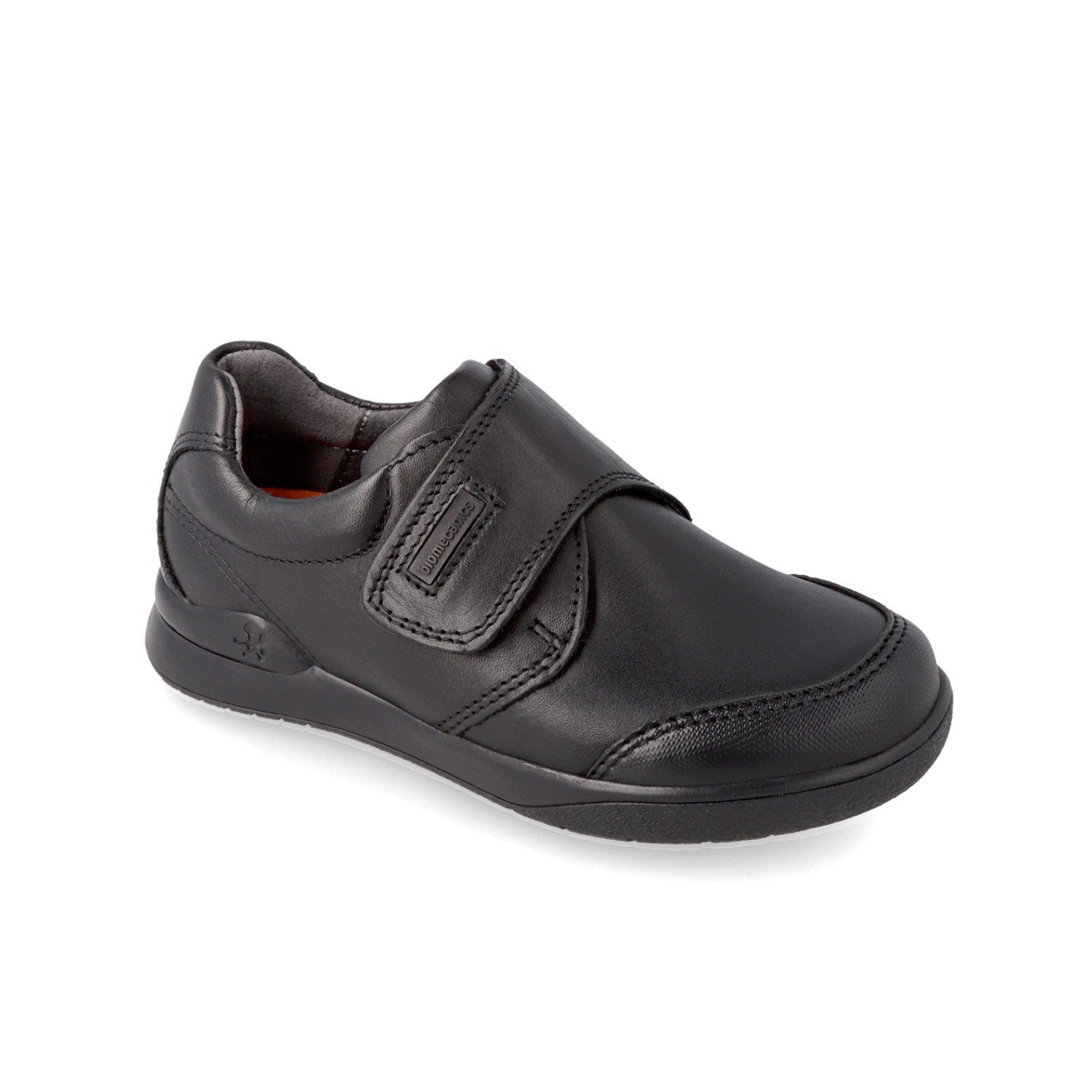 Biomecanics Black Napa Velcro School Shoes