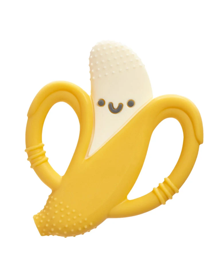 Itzy Ritzy Chew Crew teether banana yellow