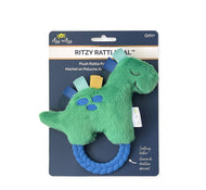 Itzy Ritzy Ritzy Rattle Pal Plush Rattle With Teether