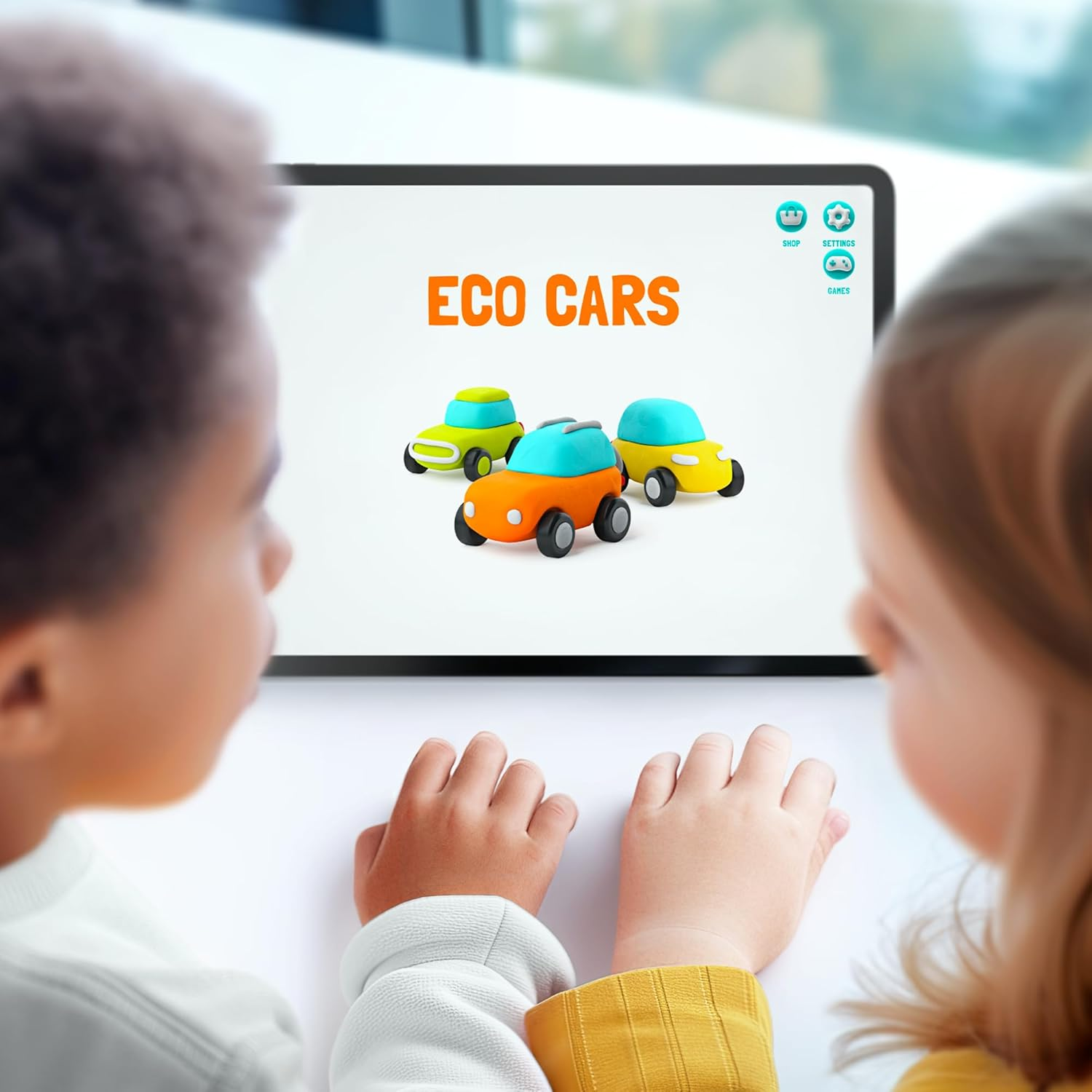 HEY CLAY CLAY SET MOTORS ECO CARS