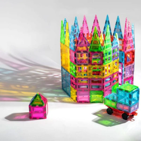 SPROUT TILE MAGNETIC BUILDING TILE 100PCS - baby enRoute