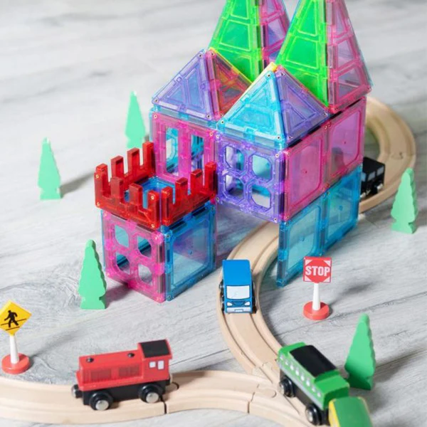 SPROUT TILE MAGNETIC BUILDING TILE 100PCS - baby enRoute