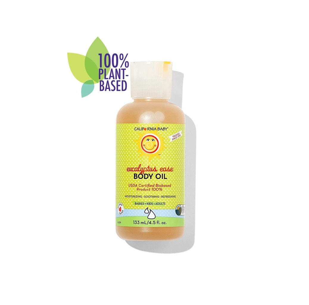 California Baby Eucalyptus Ease Body Oil 4.5 oz/133 ml
