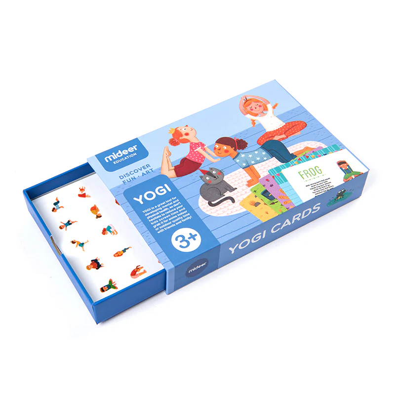 Mideer Yogi Cards in blue box