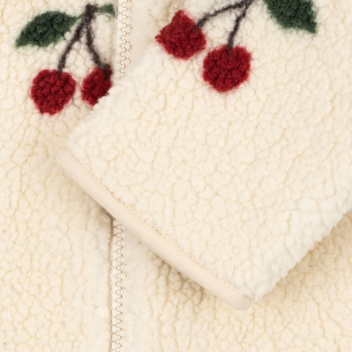 Konges Slojd Jody Teddy Onesie Ma Grande Cerise