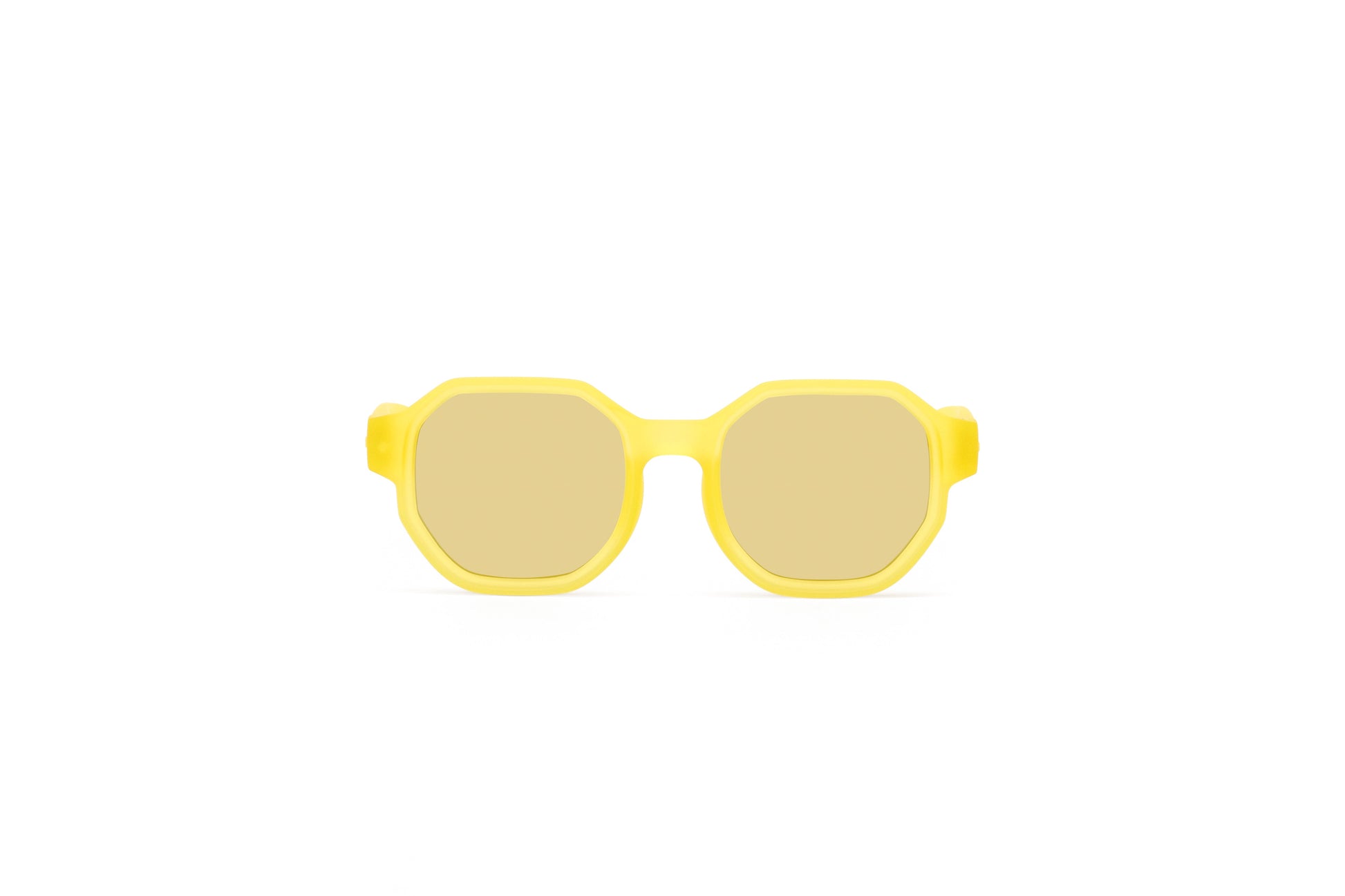 Olivio & Co Square Sunglasses Junior+ Creative Edition D Sunshine Yellow
