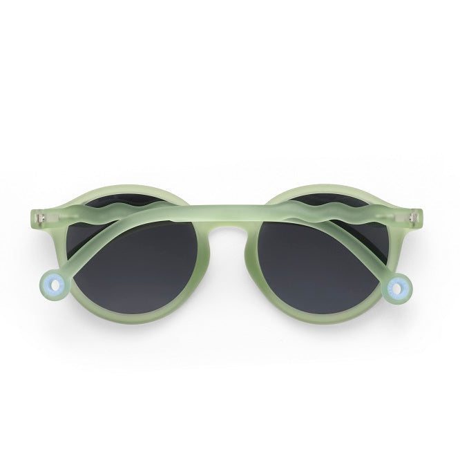 OLIVIO & CO OVAL SUNGLASSES JUNIOR+ CLASSIC OLIVIO LIGHT LEAF GREEN 