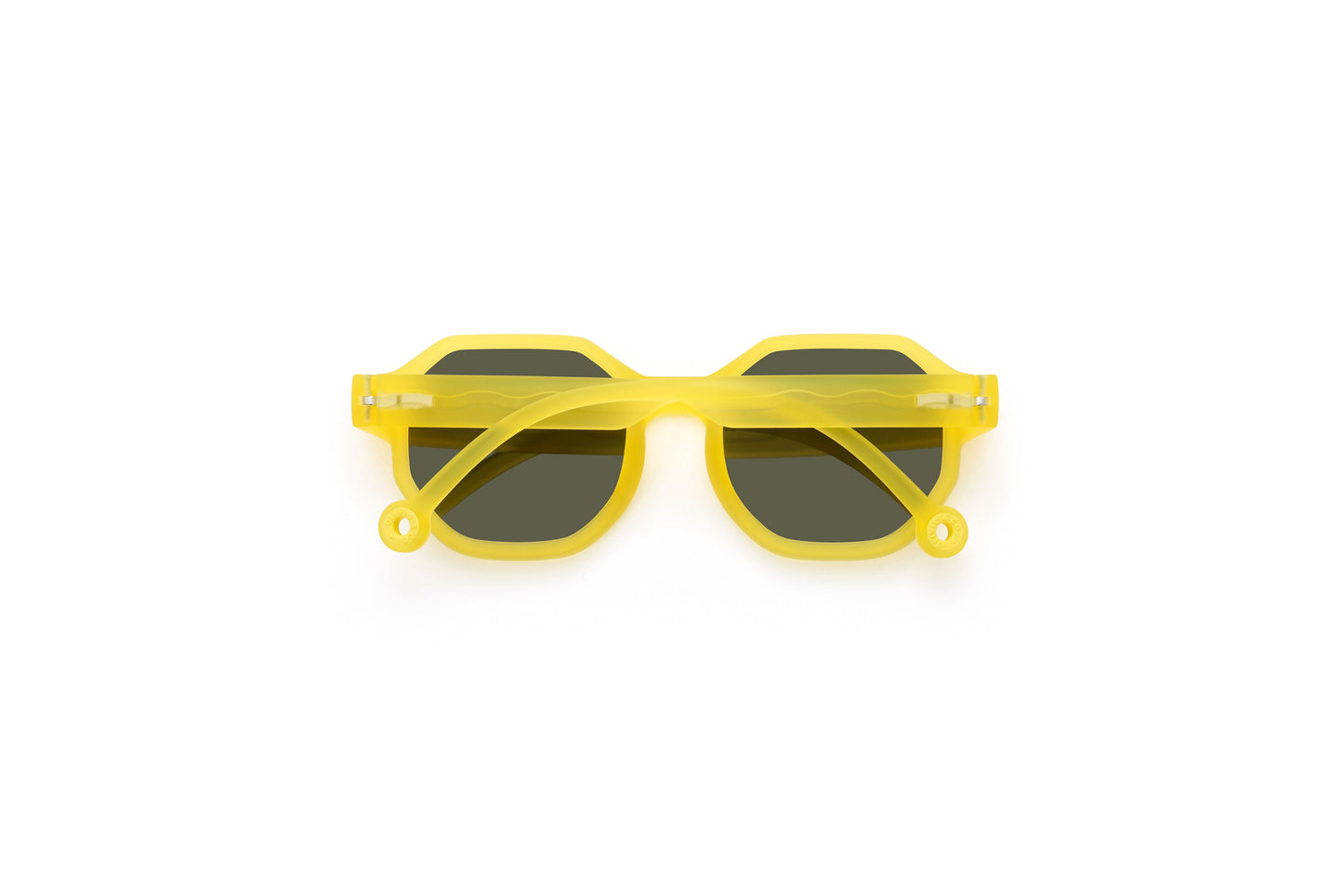 OLIVIO & CO SQUARE SUNGLASSES JUNIOR+ CREATIVE EDITION D SUNSHINE YELLOW 