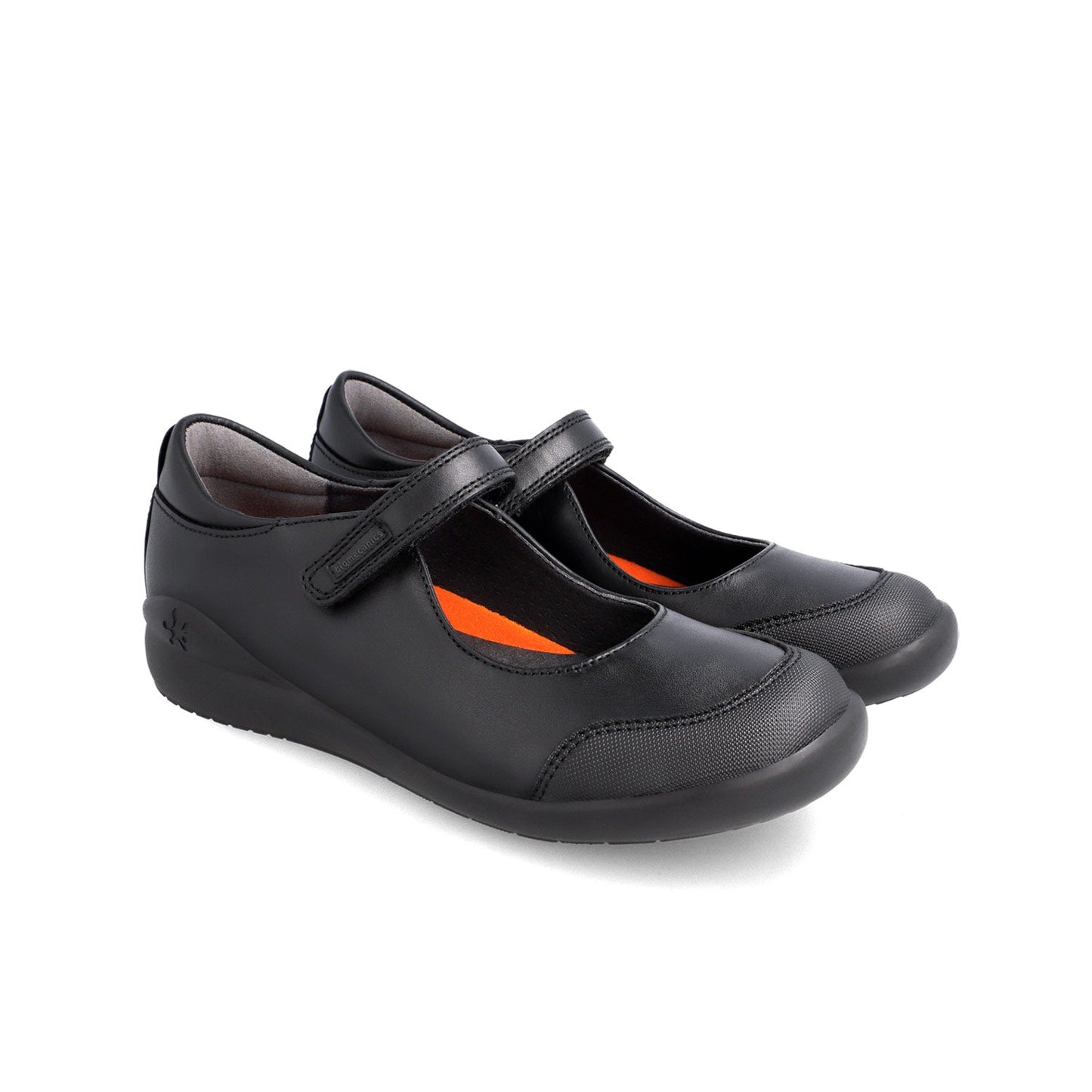 Biomecanics Black Napa Mercedes Puntera School Shoes 