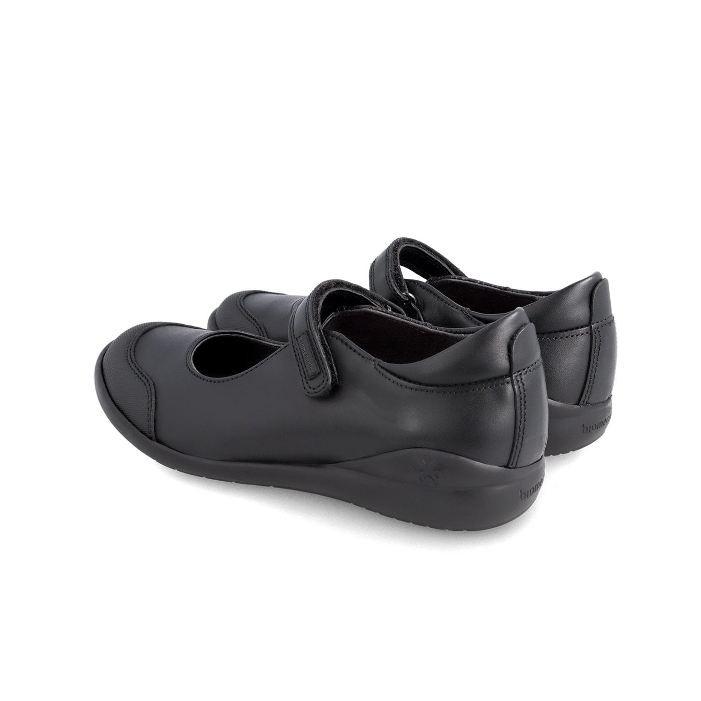 Biomecanics Black Napa Mercedes Puntera School Shoes 