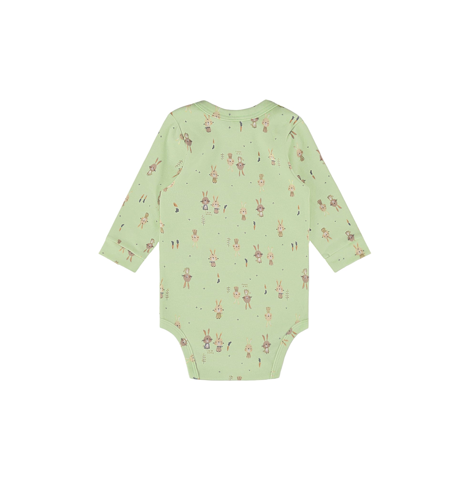 Up Baby Soft Jersey Cotton Boys Bodysuit Rabbit