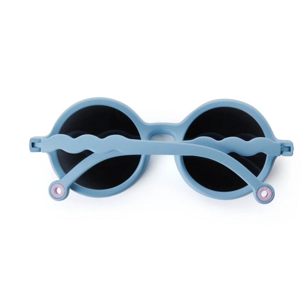 OLIVIO & CO ROUND SUNGLASSES BABY CLASSIC OLIVIO REEF BLUE - baby enRoute