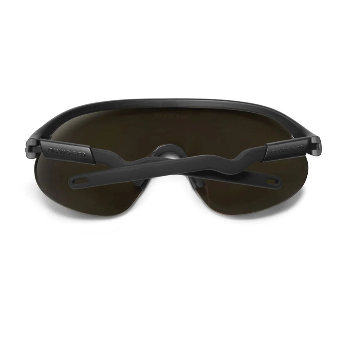 Olivio & Co Sport Sunglasses Junior+ Half-Rim Lava Grey