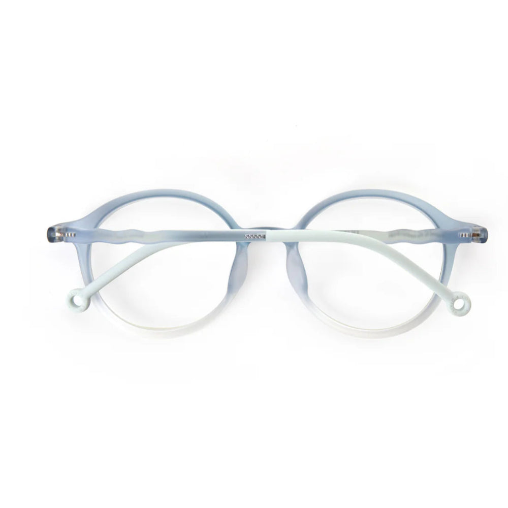 OLIVIO & CO OVAL SCREEN GLASSES JUNIOR+ TRANQUIL BLUE - baby enRoute