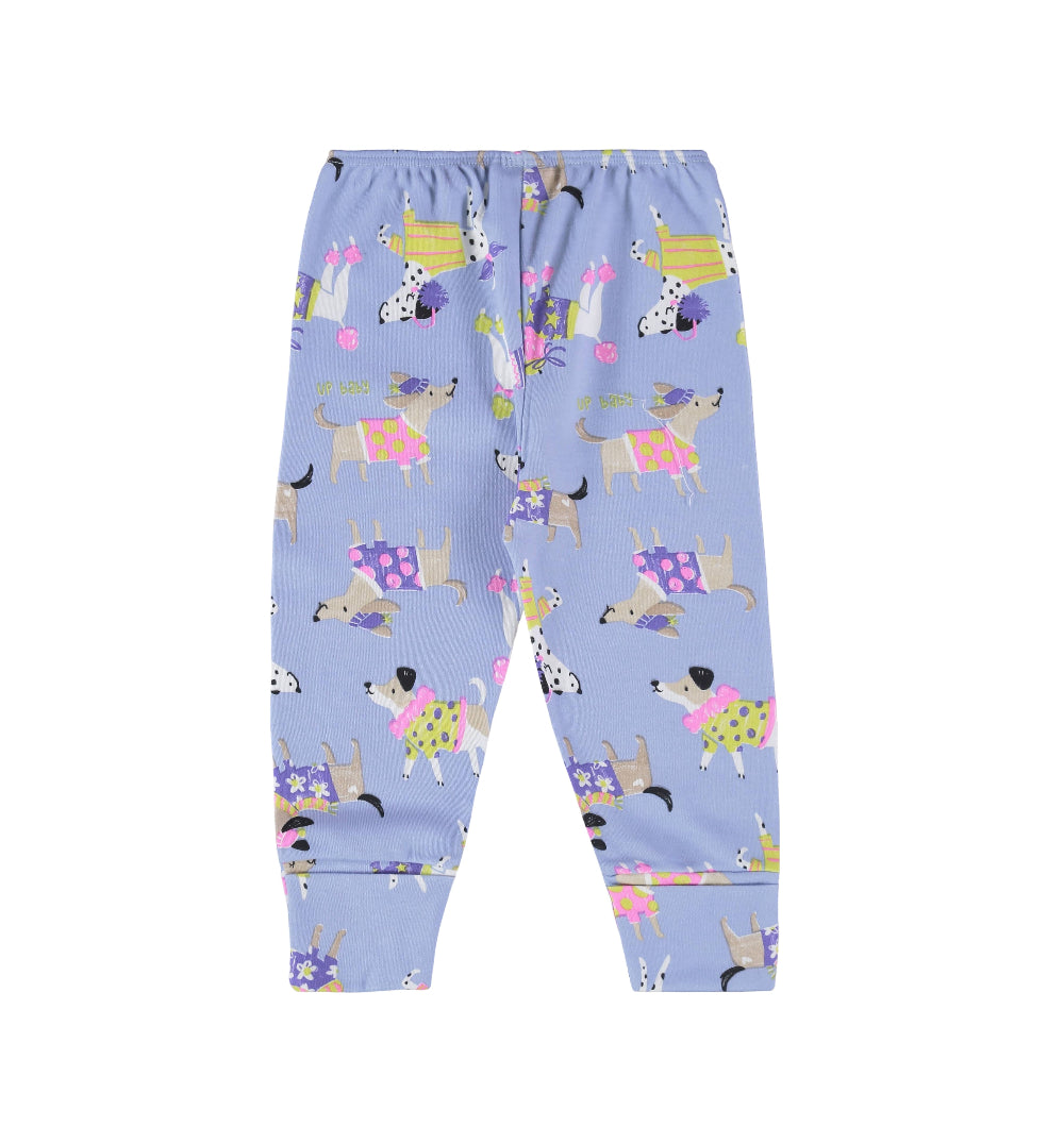 Up Baby Soft Jersey Cotton Pants Dog Story