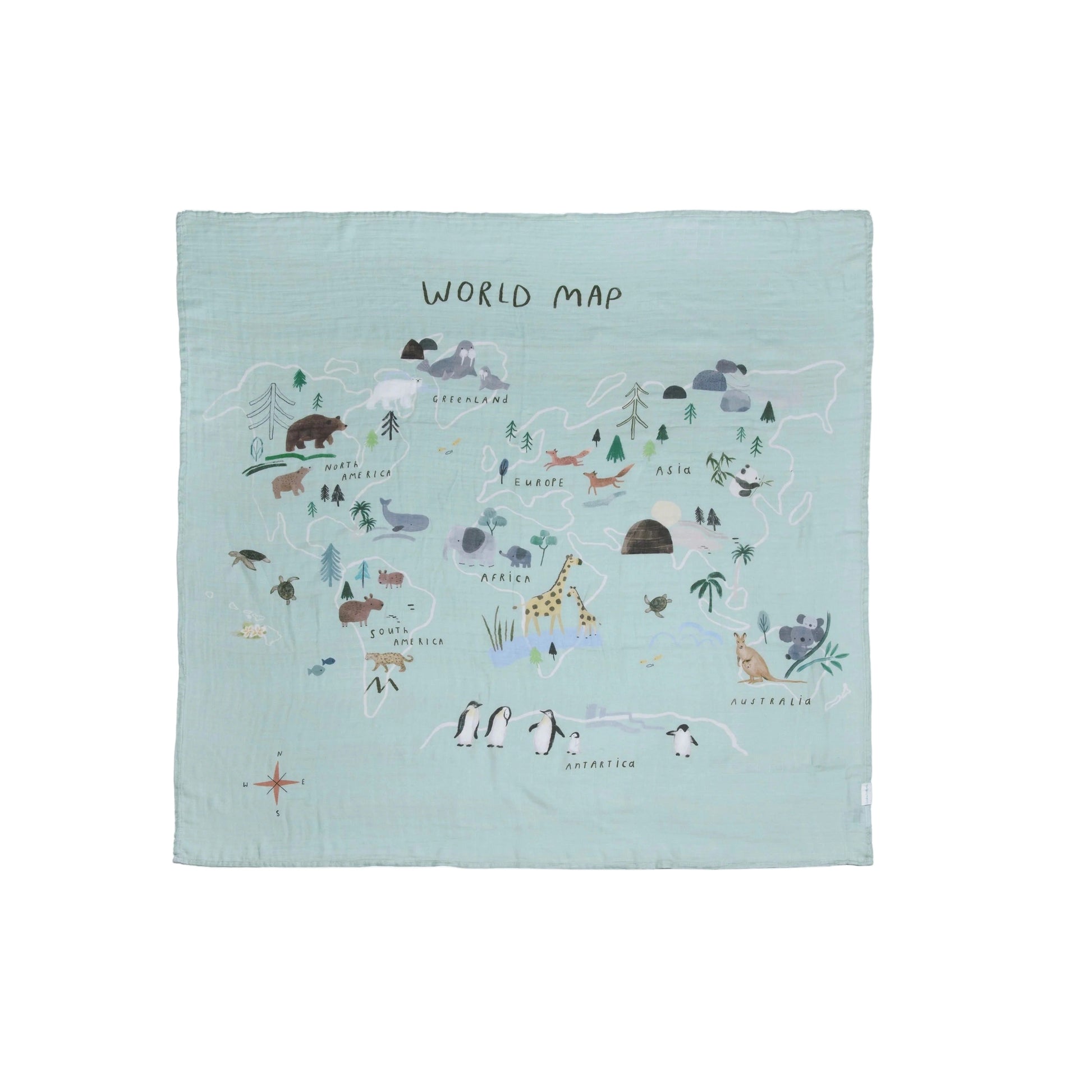 Loulou Lollipop Muslin Swaddle