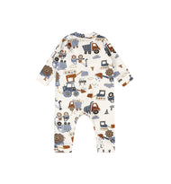 Up Baby Soft Jersey Cotton Jumpsuit Construction