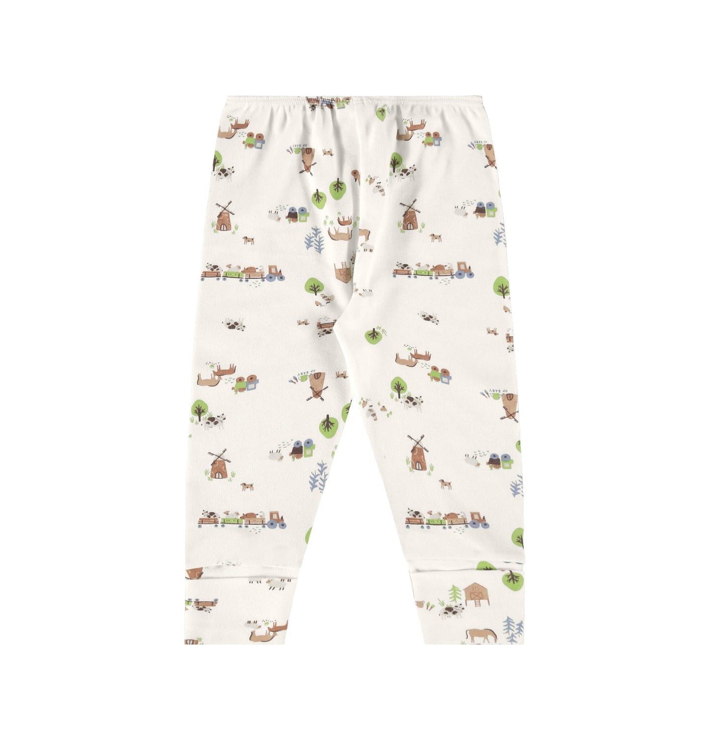 Up Baby Soft Jersey Cotton Pants Tracteur