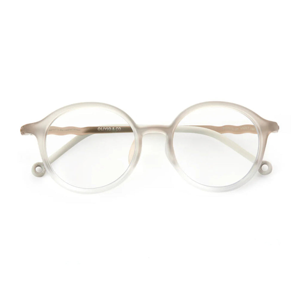 Olivio & Co Oval Screen Glasses Adult Tranquil Gray