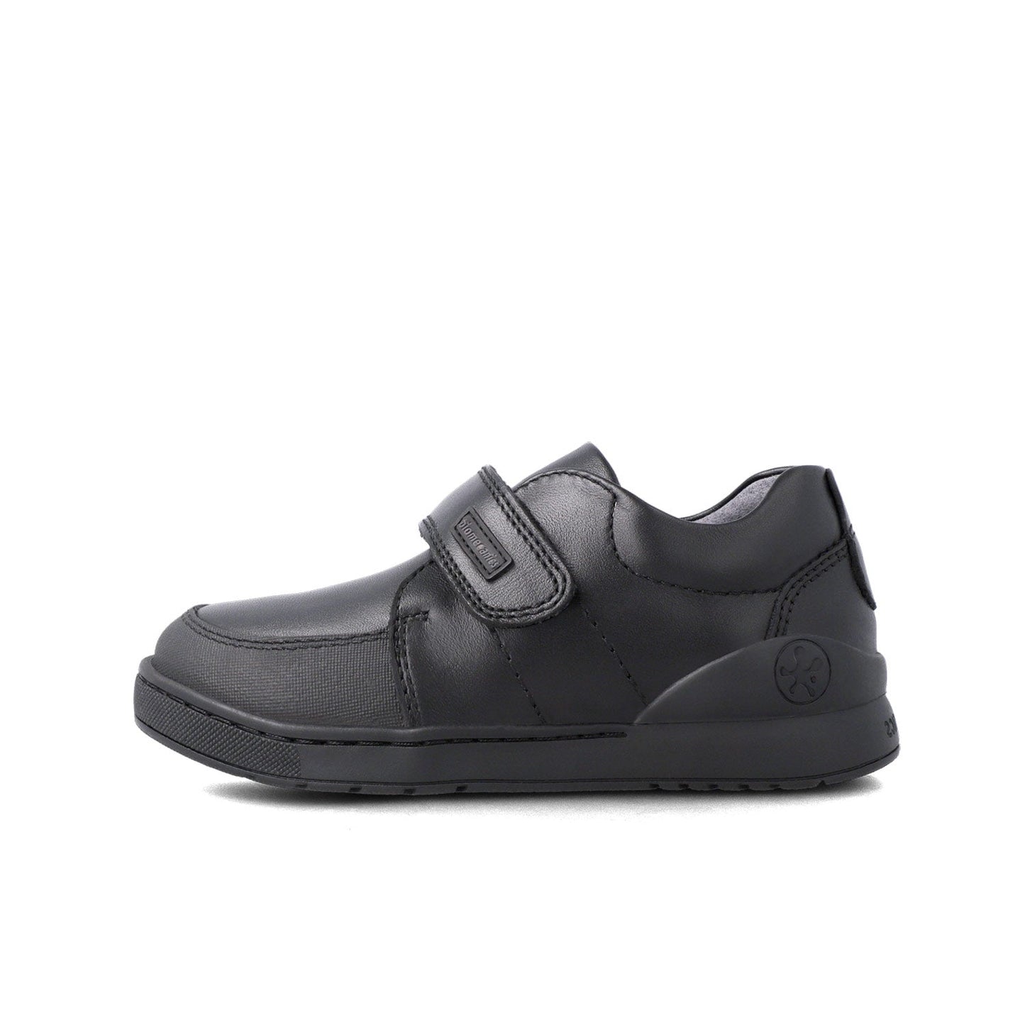 Biomecanics Black Napa Velcro School Shoes
