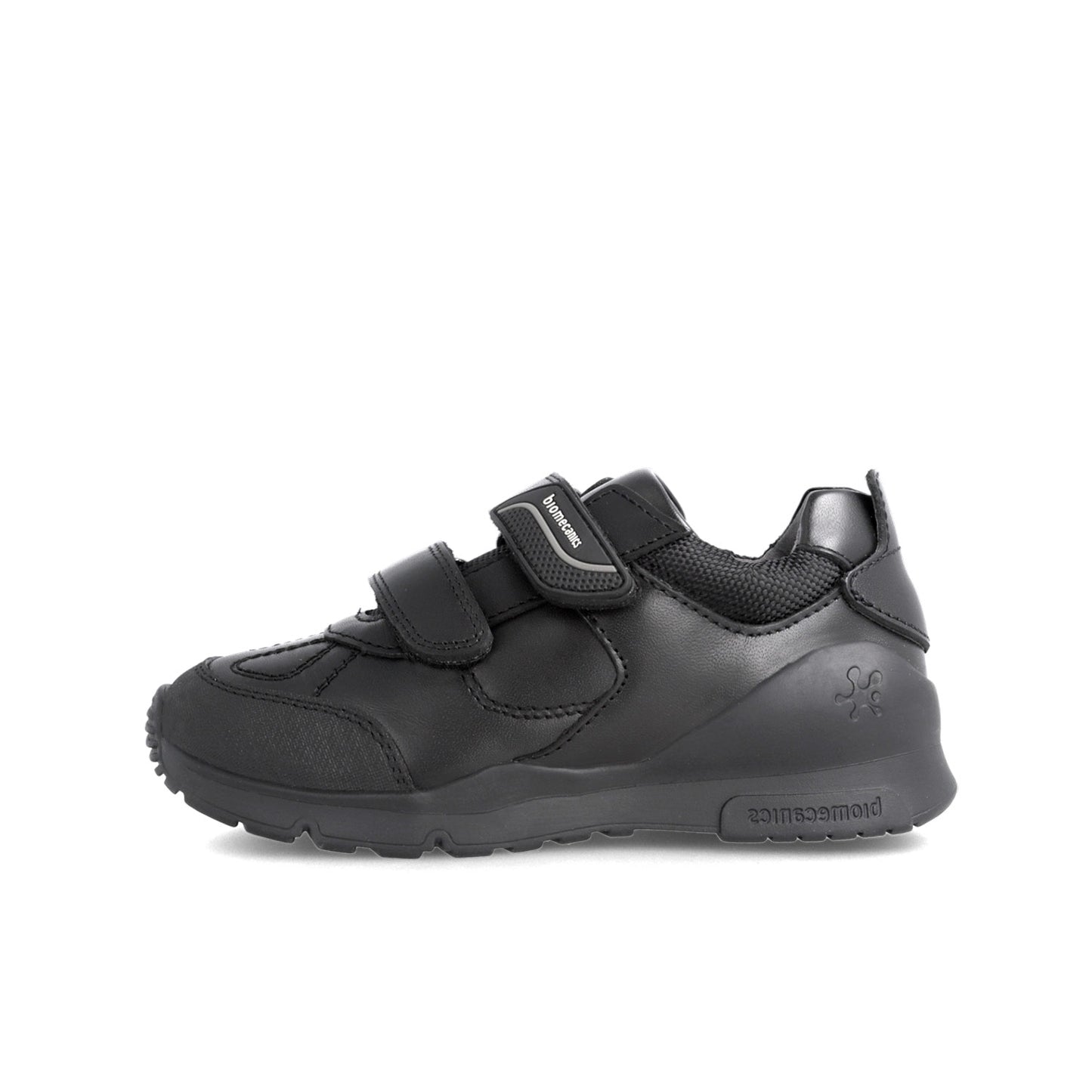 Biomecanics black napa Velcro toddler sneaker