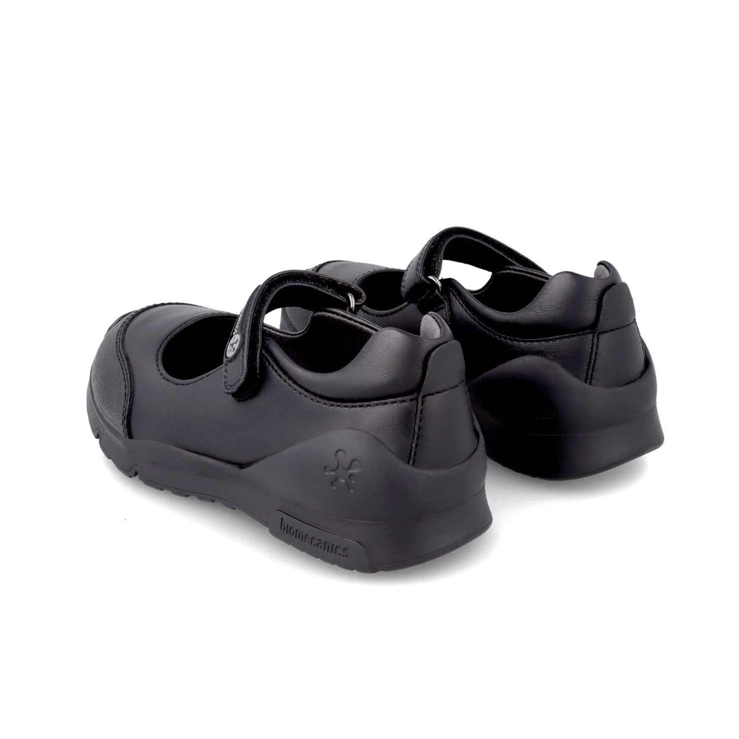 Biomecanics Black Napa Girl School Shoes