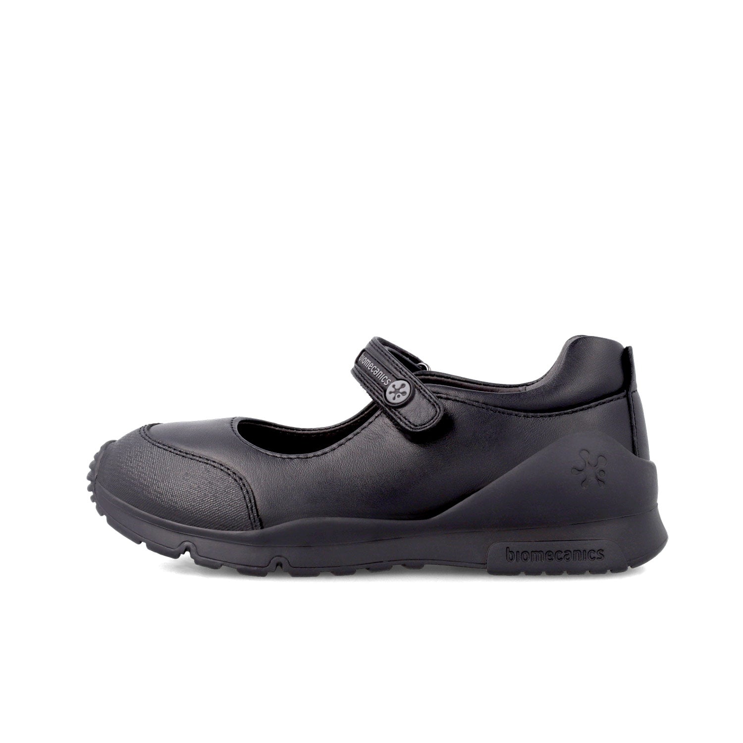 Biomecanics Black Napa Girl School Shoes