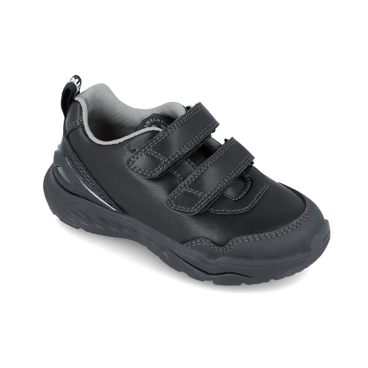 Biomecanics black napa velcro sneaker