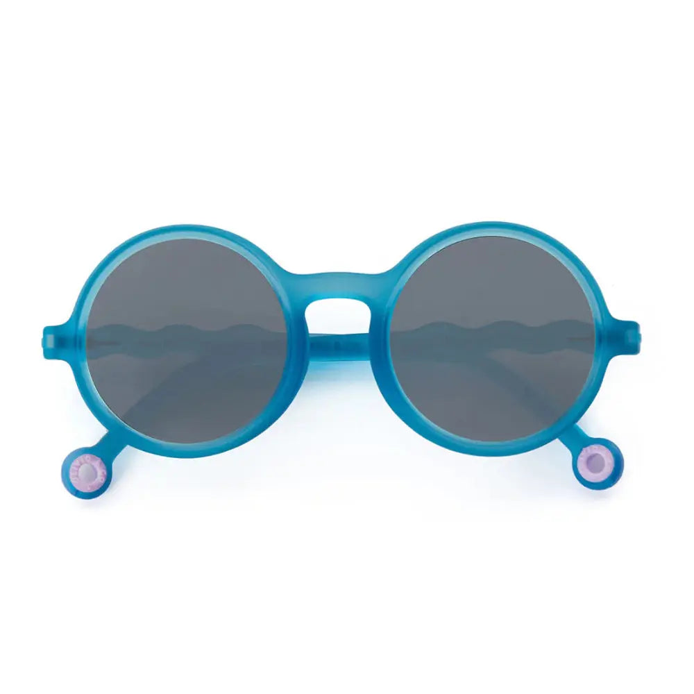 Olivio & Co round kids sunglasses blue