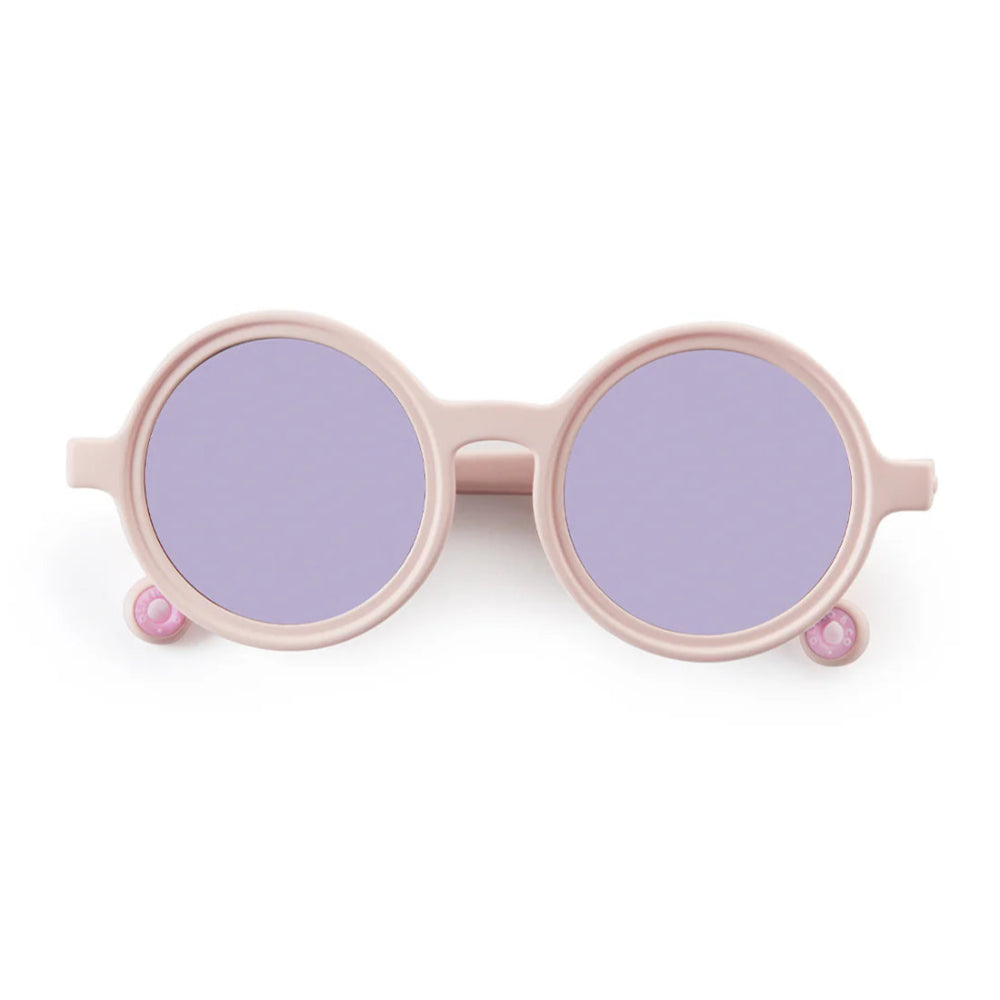 OLIVIO & CO ROUND SUNGLASSES BABY CLASSIC OLIVIO CORAL BLUSH - baby enRoute