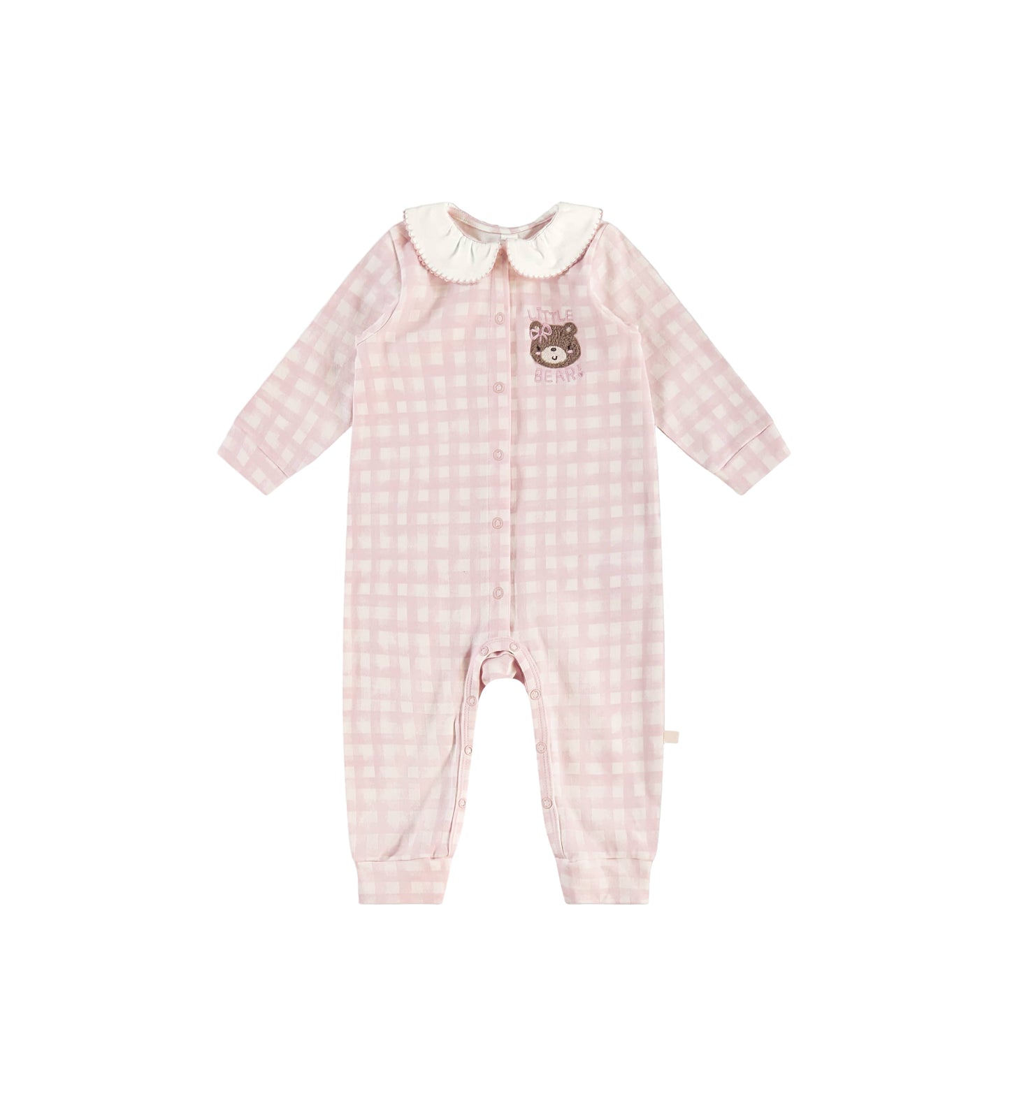 Up Baby Soft Jersey Cotton Girls Jumpsuit Rabbit