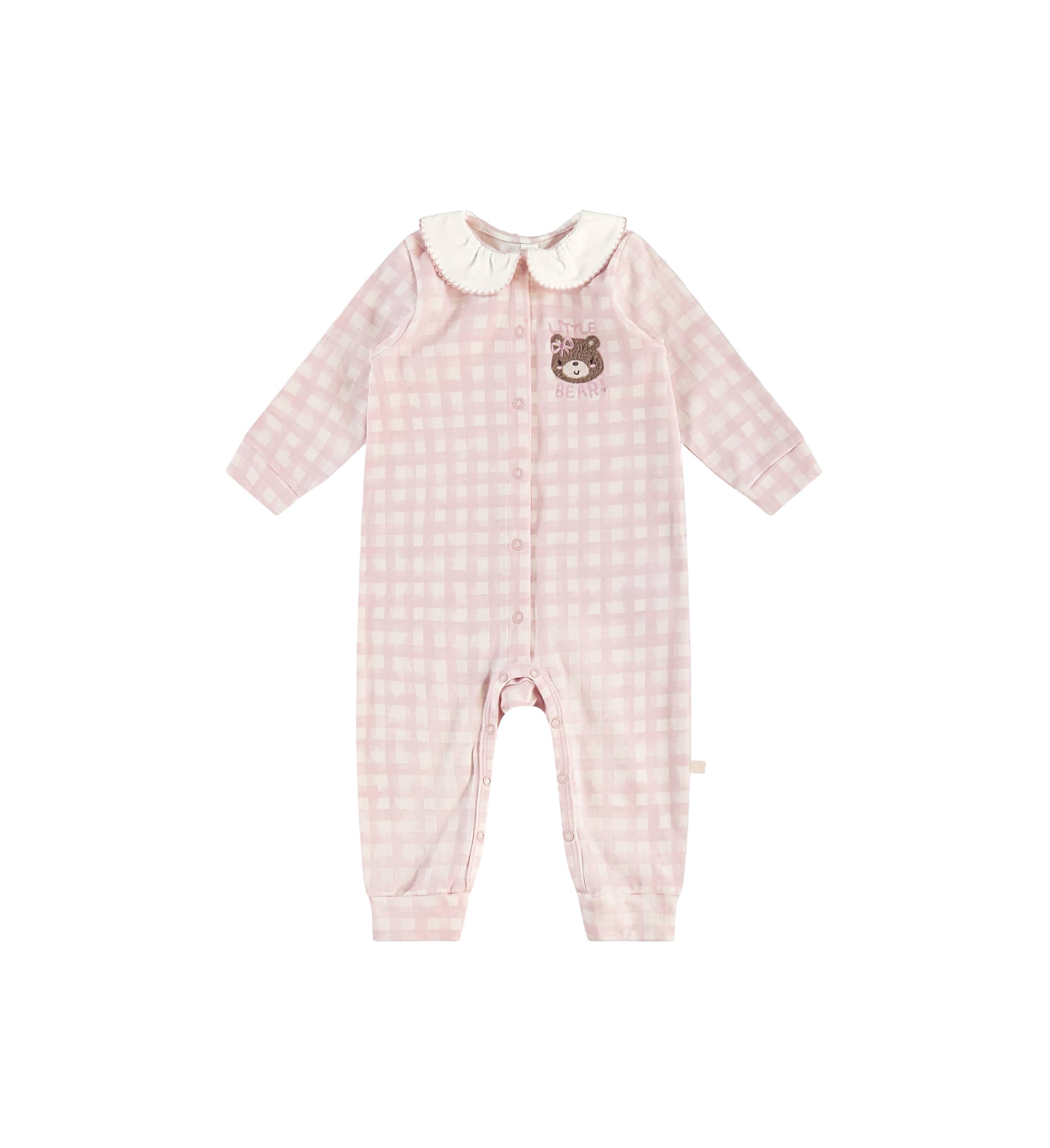 Up Baby Soft Jersey Cotton Girls Jumpsuit Rabbit