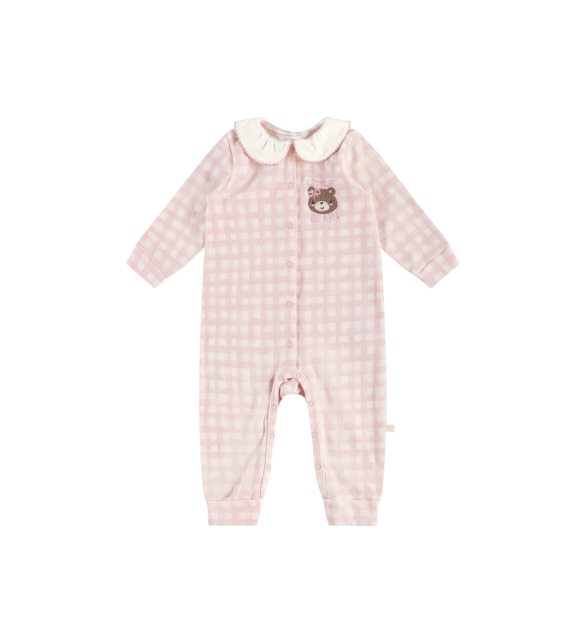 Up Baby Soft Jersey Cotton Girls Jumpsuit Rabbit