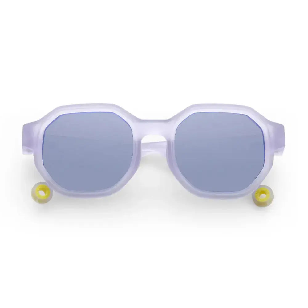 Olivio & Co Square Sunglasses Junior+ Creative Edition D Shell Purple