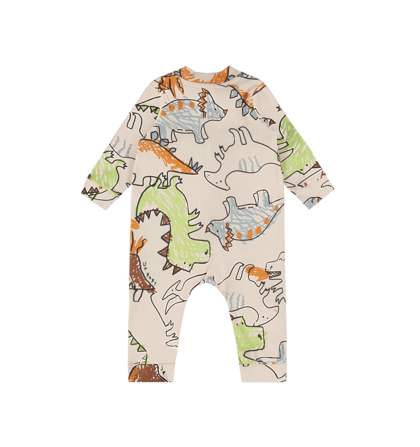 Up Baby Soft Jersey Cotton Boys Jumpsuit Dino