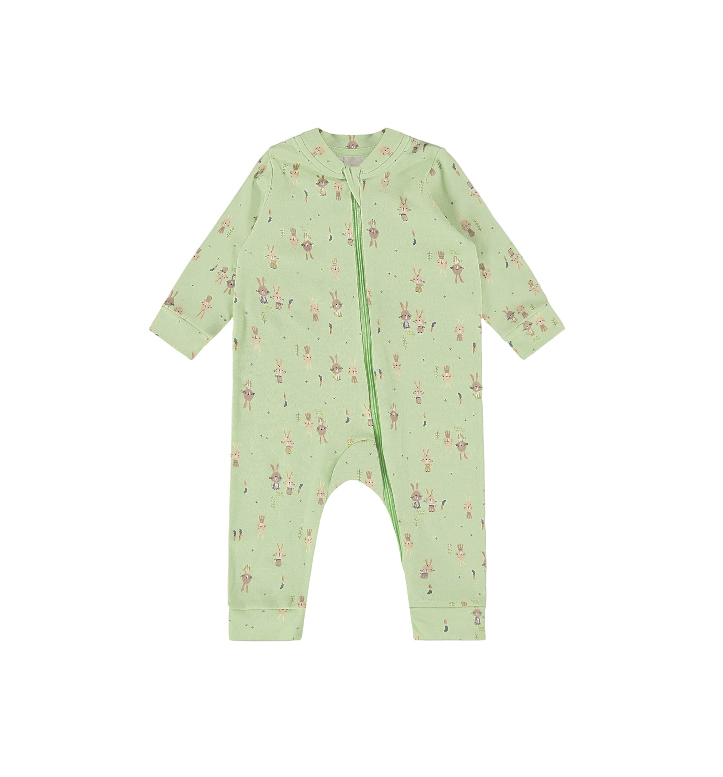 Up Baby Soft Jersey Cotton Boys Jumpsuit Rabbit