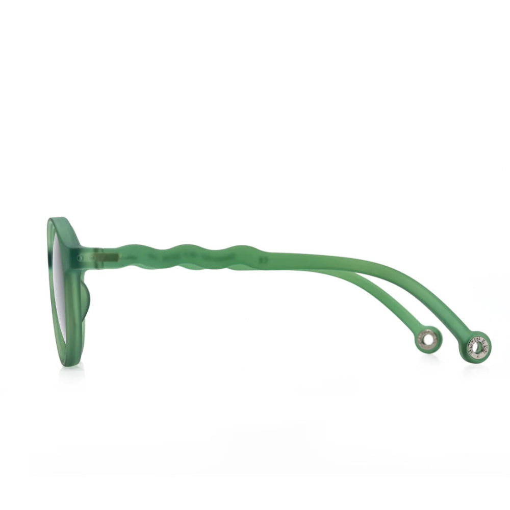 Olivio & Co oval sunglasses, olive green