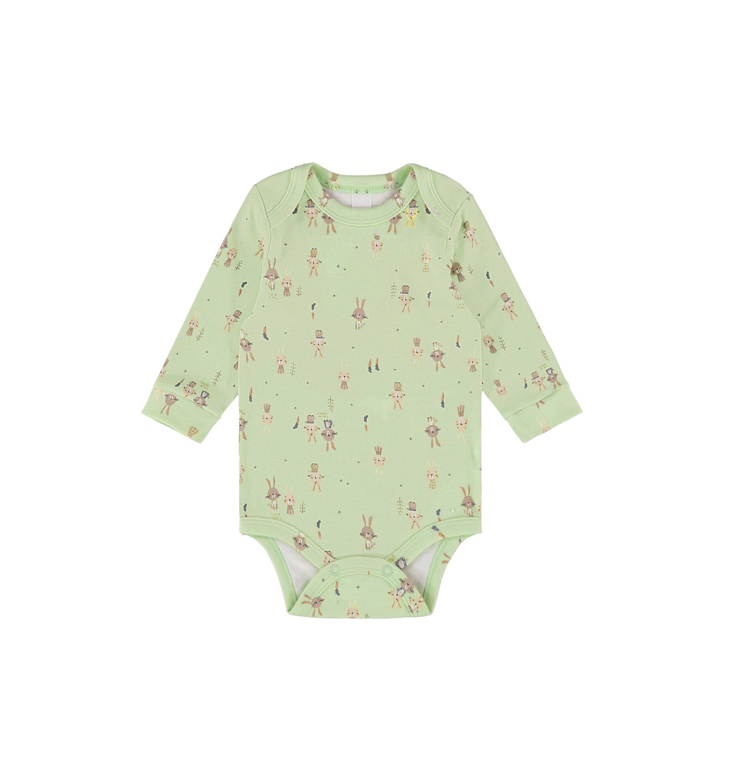 Up Baby Soft Jersey Cotton Boys Bodysuit Rabbit