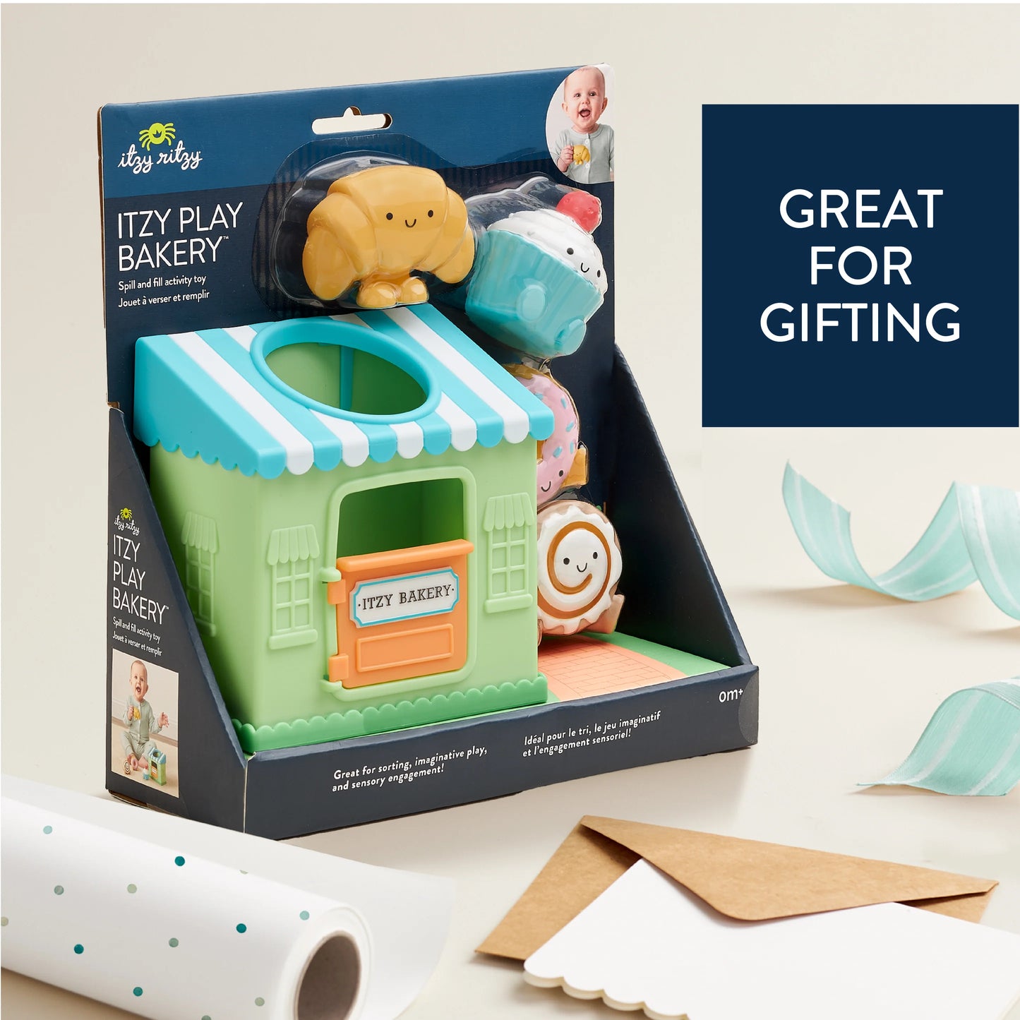 Itzy Ritzy Itzy Play Bakery Spill and Fill Activity Toy