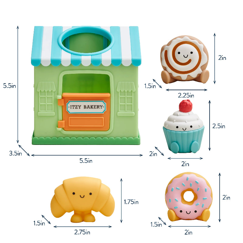Itzy Ritzy Itzy Play Bakery Spill and Fill Activity Toy