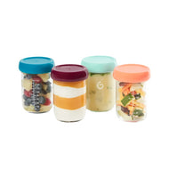 BABYMOOV BABYBOLS FOOD STORAGE CONTAINER SETS 4 PACK 8OZ