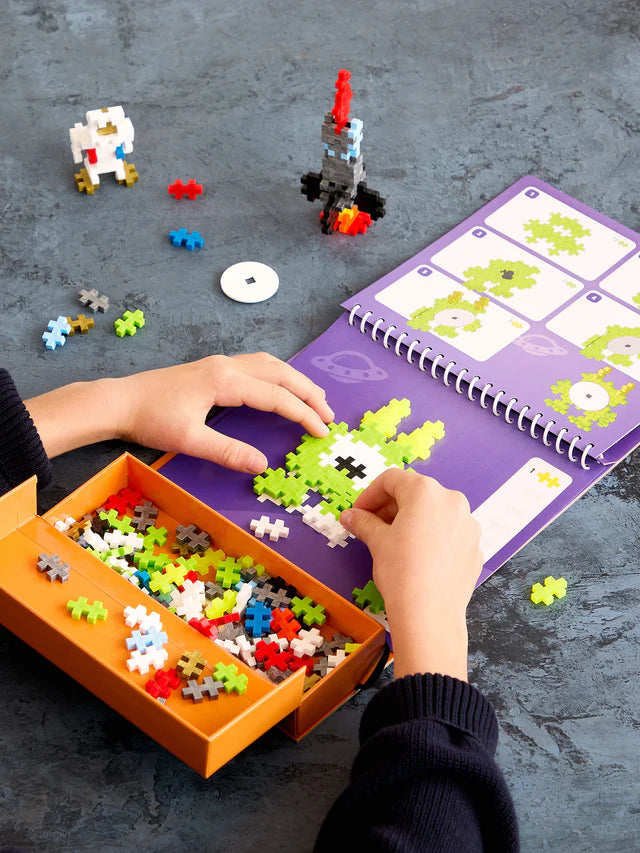 PLUS-PLUS ACTIVITY PAD SPACE 125 PCS
