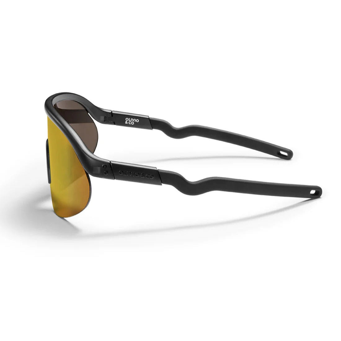 Olivio & Co Sport Sunglasses Junior+ Half-Rim Lava Grey