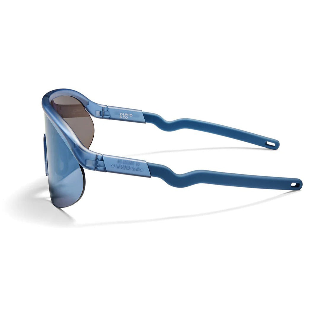 Olivio & Co Sport Sunglasses Junior+ Half-Rim Azure Blue
