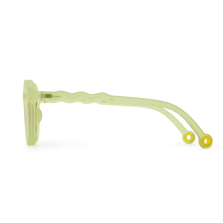 Olivio & Co Oval Sunglasses Junior+ Citrus Garden Lime Green